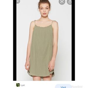 Joie Lilliana Dress With Tassel Ties in Lichen